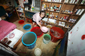 South Korea lashed by heavy rain
