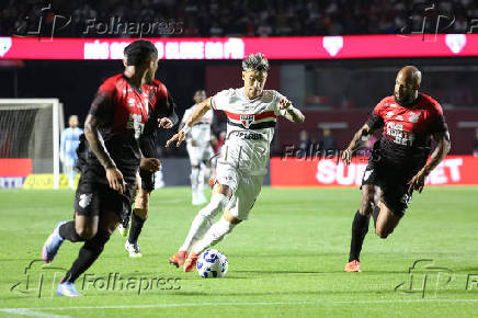 Partida entre São Paulo e Athletico-PR