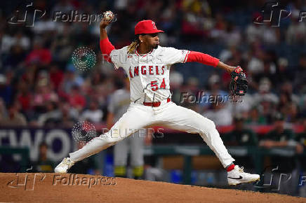 MLB: Athletics at Los Angeles Angels