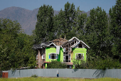 A view of the family house of Amir Nazir Wani which was demolished by the Indian authorities in Khasipora village