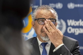 WHO director general press briefing in Geneva