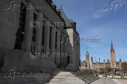 A general view of the Supreme Court of Canada in Ottawa