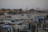Internally displaced Palestinians from the northern Gaza Strip