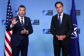 NATO defence ministers meeting in Brussels