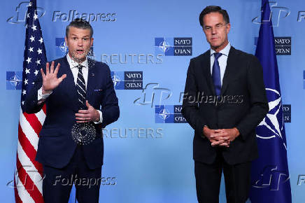 NATO defence ministers meeting in Brussels