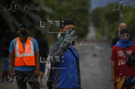 Choque entre indígenas y la Policía durante protestas en Panamá