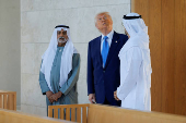 FILE PHOTO: U.S. President Trump visits the UAE