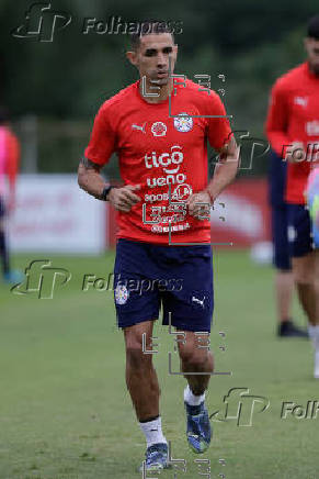 Entrenamiento selección de fútbol de Paraguay