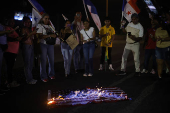 Manifestantes en Panamá rechazan políticas de Mulino
