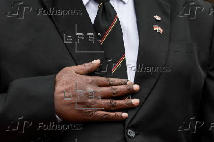 Papua New Guinea's Governor General Bob Dadae visits Berlin