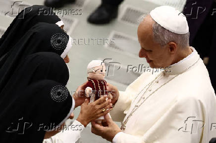 Pope Leo XIV holds general audience at the Vatican