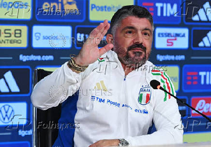 Gennaro Gattuso first training session with Italy