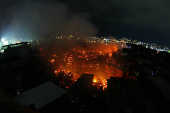 Incêndio atinge 600 casas em Manaus