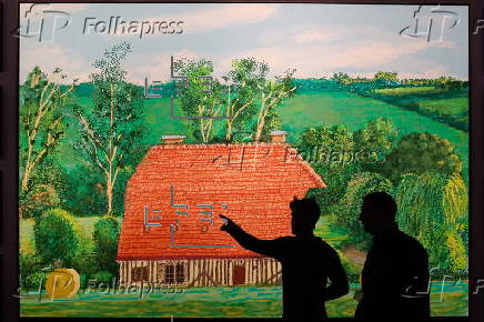 'David Hockney 25' exhibition in Paris