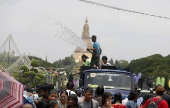 Myanmar Thingyan water festival