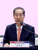 South Korea's acting president meets industry body in Seoul