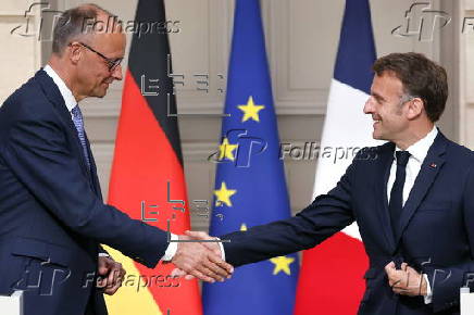 New German Chancellor Merz visits Paris