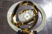 Trofeo de la Copa Mundial de Clubes de la FIFA en el Monumento al Cristo Redentor