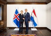 Iceland's Prime Minister Kristrun Frostadottir visits the Netherlands