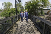 Senator Markey tours Chelsea and Everett after flood resilience funding cut