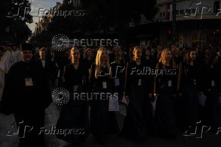 Serbian Orthodox Church marks the Ascension of Jesus in Belgrade