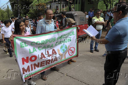 Comunidades rechazan concesiones mineras Honduras