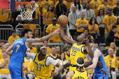 NBA: Finals-Oklahoma City Thunder at Indiana Pacers