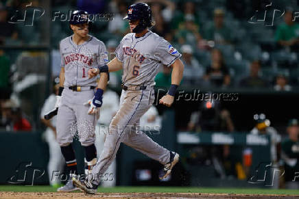 MLB: Houston Astros at Athletics