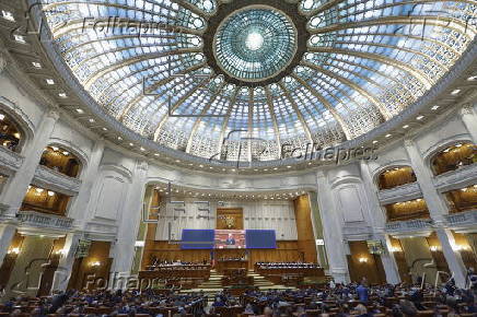 Parliament holds confidence vote for Romania's prime minister-designate and his cabinet