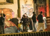 Moradores do Complexo 9 de Julho (SP).