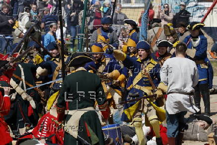 'Vyborg Frontier' military festival  outside St. Petersburg