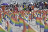 Playa de Ipanema, escenario de protesta por derechos del movimiento LGBT