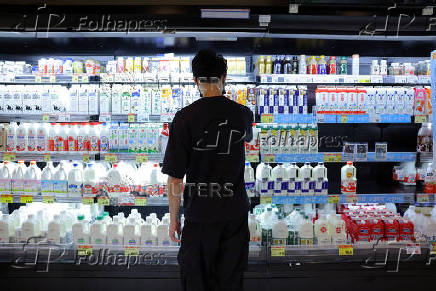 Customer at a PX Mart store in Taipei