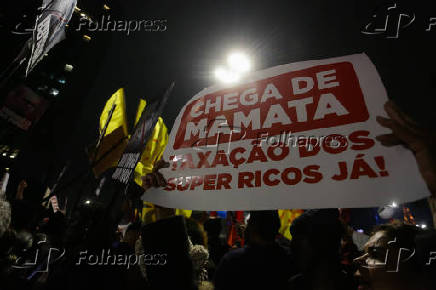 Protesto pela Taxação dos Super-Ricos