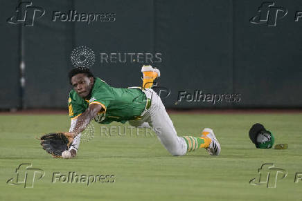 MLB: Toronto Blue Jays at Athletics