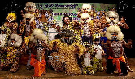 Awareness campaign on International Tiger Day in Bangalore