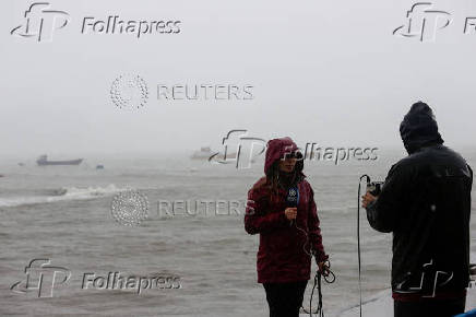 Aftermath of an earthquake struck off Russia's far eastern Kamchatka Peninsula
