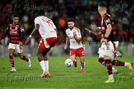 Partida entre Flamengo e Internacional válida pelo Copa Libertadores 2025.