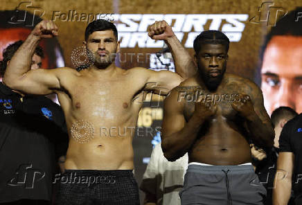 Dillian Whyte v Moses Itauma - Weigh-in for EWC25 Fight Week