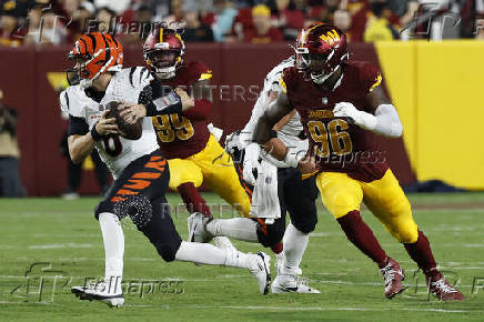 NFL: Cincinnati Bengals at Washington Commanders