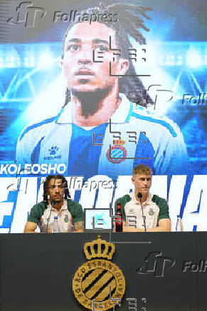 Koleosho y Riedel, presentados: hambre, juventud y futuro para el Espanyol