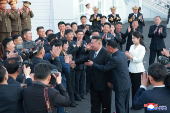 North Korea's Kim attends ceremony for launching new 5,000-tonne warship