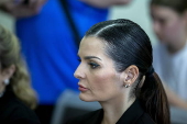 Gagauzia region governor Evghenia Gutul attends court hearing in Chisinau