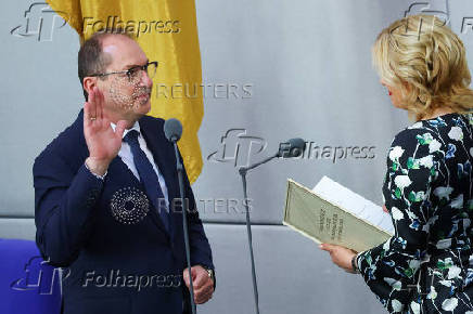 Swearing-in ceremony of new cabinet, in Berlin