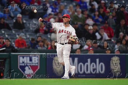 MLB: Toronto Blue Jays at Los Angeles Angels