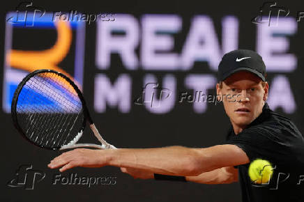 Aberto de Roma 2025 - Jannik Sinner vs Tommy Paul