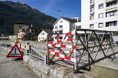 Precautionary measures in the Swiss Valais canton after glacier collapse