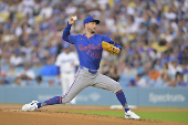 MLB: New York Mets at Los Angeles Dodgers