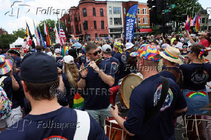 WorldPride parade in Washington