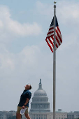 Daily Life in Washington D.C. as U.S. President Donald Trump Comteplates Military Action in Iran